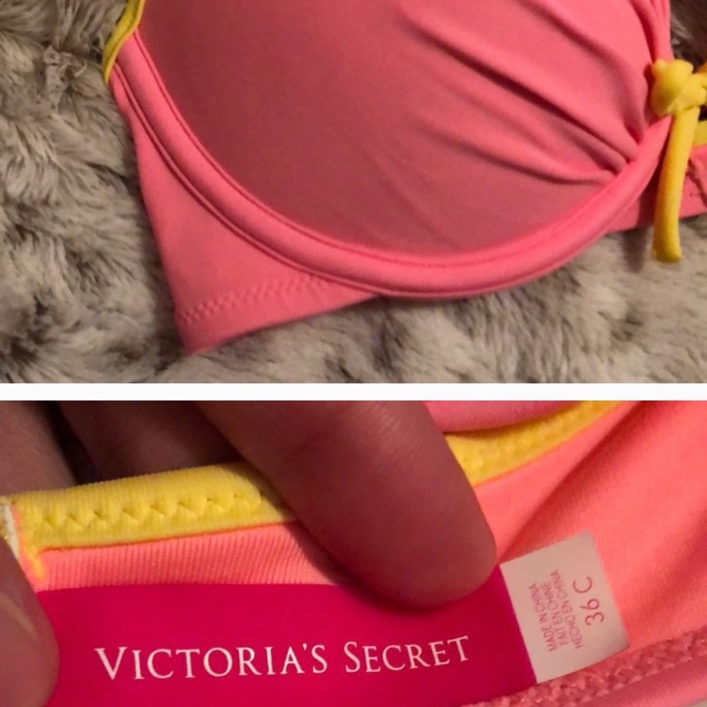 NWOT Victoria’s Secret swim bikini top. - Picture 4 of 5